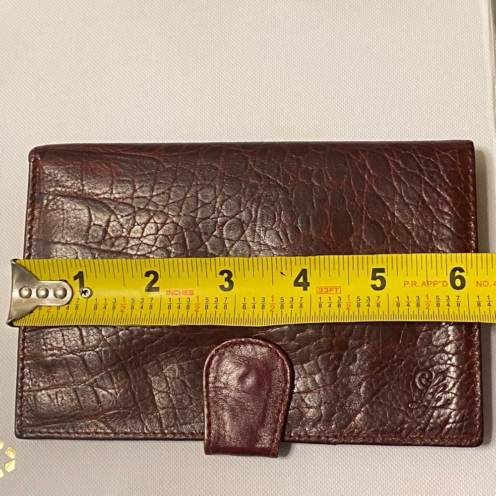 louise fontaine vintage alligator leather wallet